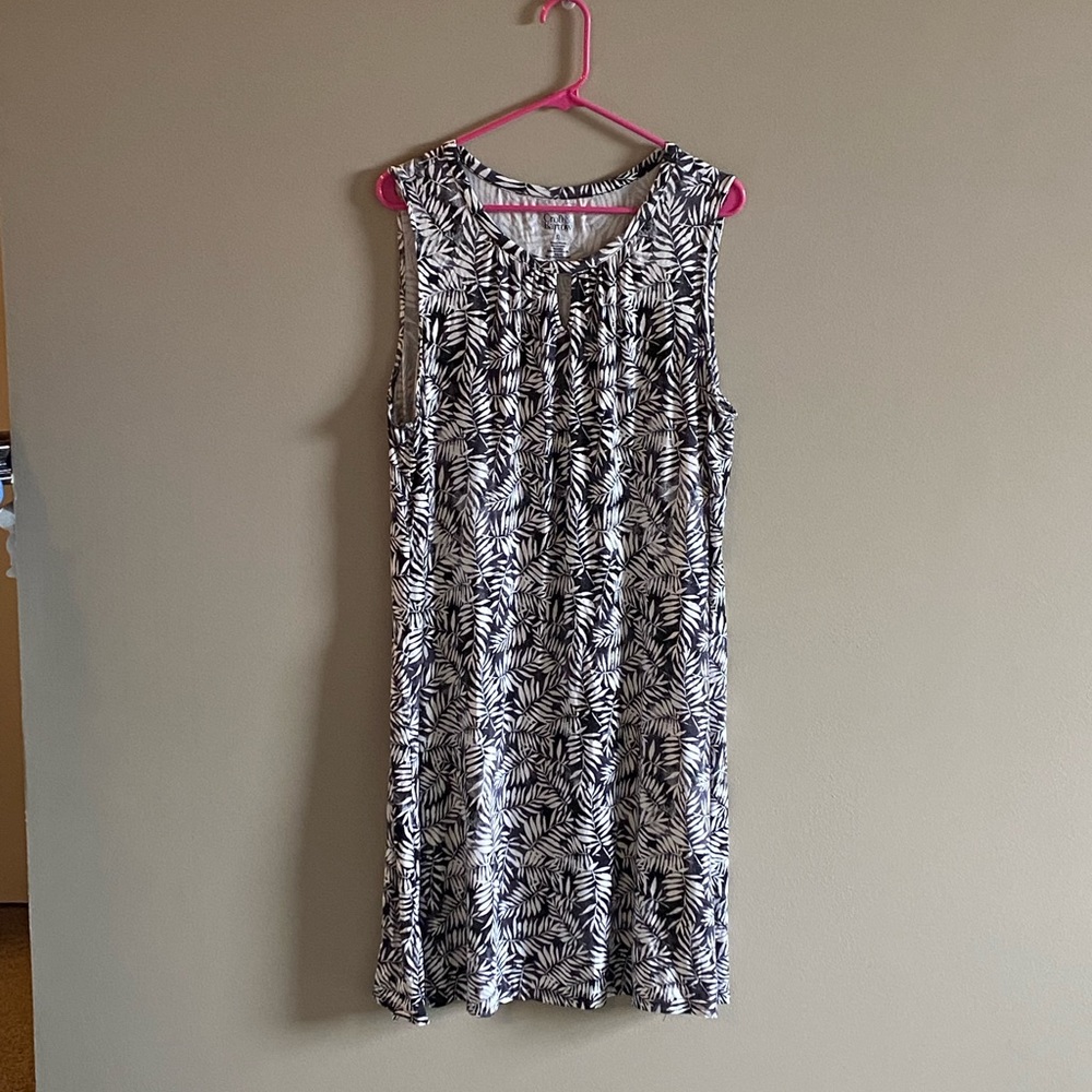 Women’s Croft & Barrow Sleeveless Swing Dress Size XL